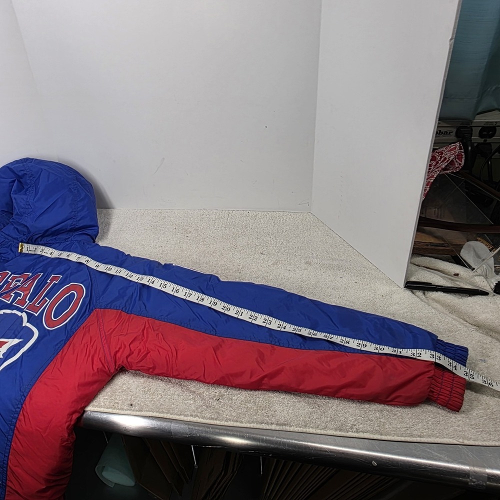 Vintage Buffalo Bills Apex One Pro Line Jacket SIZE SMALL Petite - Picture 15 of 16